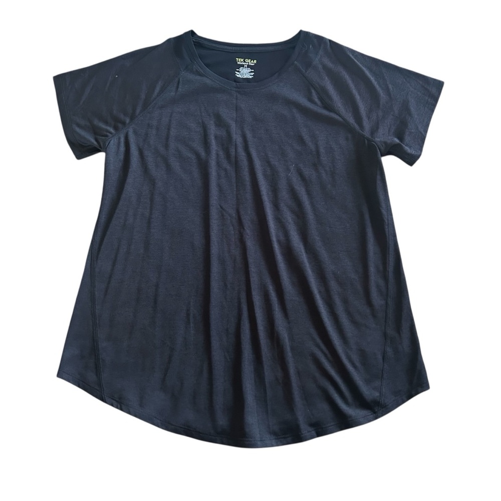[Tek Gear] Black Short Sleeve Athletic Tee
